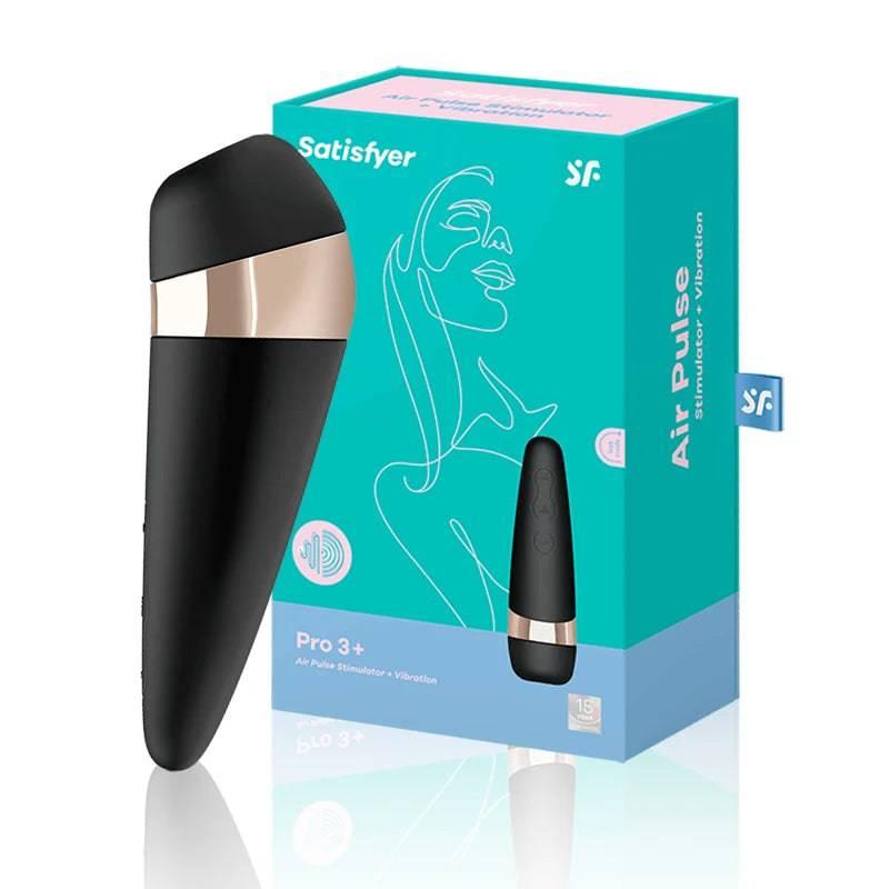 Satisfyer Pro 3+ Clitoral Sucking Vibrator - Powerful Pleasure - Passion Pulse Adult