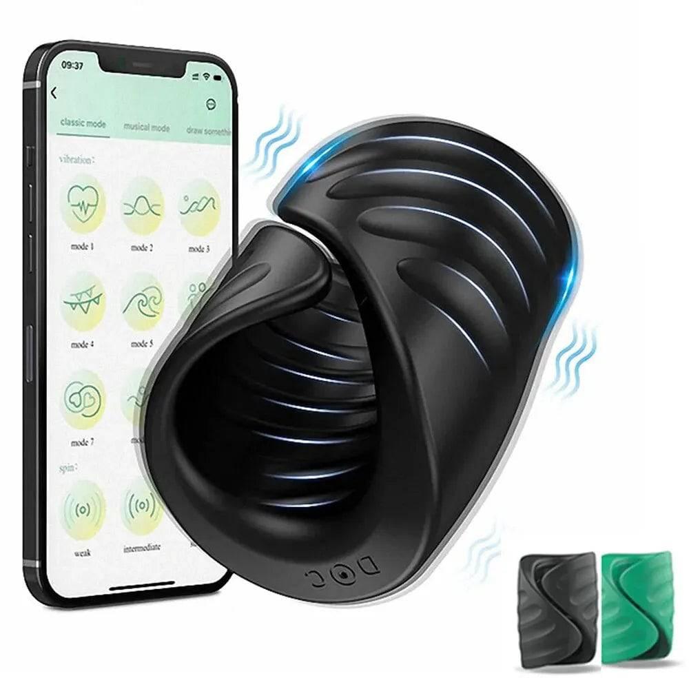 PASSION PULSE APP-Controlled Glans Trainer & Delay Cock Ring Vibrator - Passion Pulse Adult