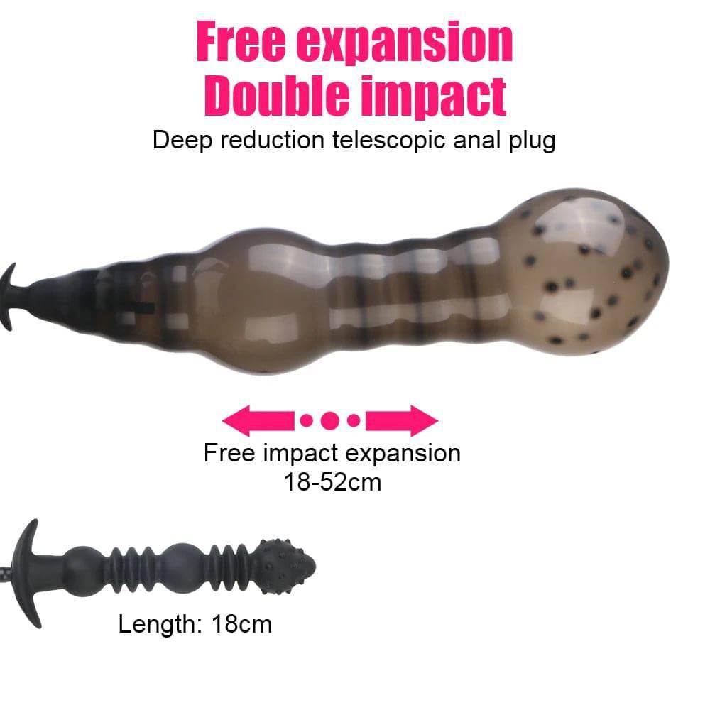 18-52cm AirWave Expander - Inflatable Pleasure Beads - Passion Pulse Adult