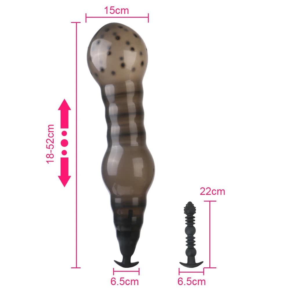 18-52cm AirWave Expander - Inflatable Pleasure Beads - Passion Pulse Adult
