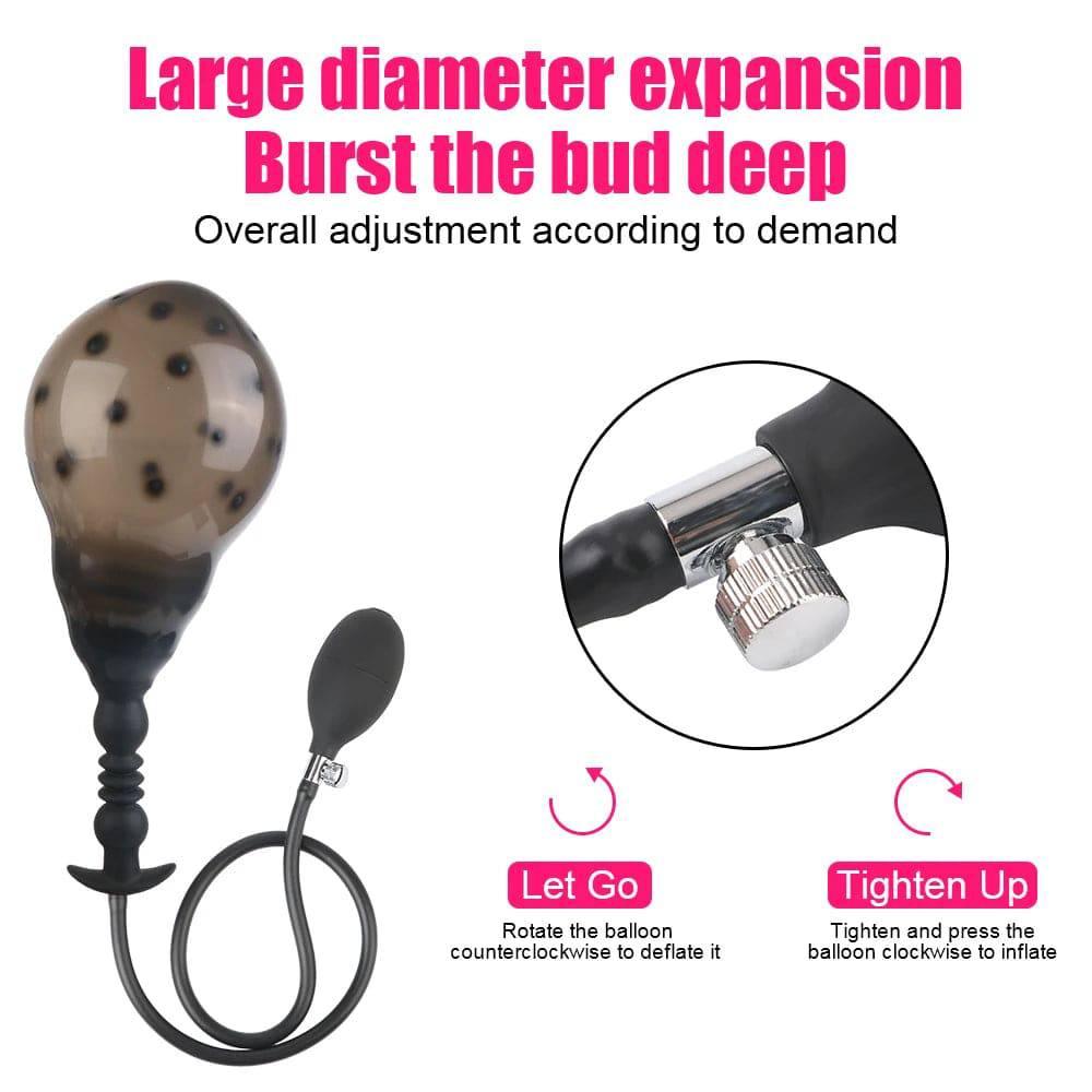 18-52cm AirWave Expander - Inflatable Pleasure Beads - Passion Pulse Adult