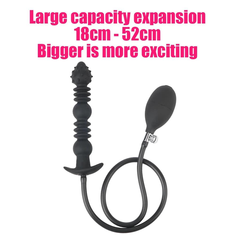 18-52cm AirWave Expander - Inflatable Pleasure Beads - Passion Pulse Adult