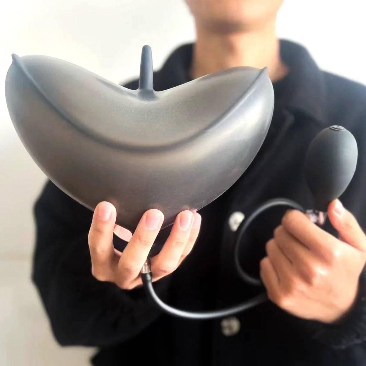 BDSM Inflatable Anal Plug – Butt Plug and Anal Dilator for G-Spot & Prostate Stimulation - Passion Pulse Adult