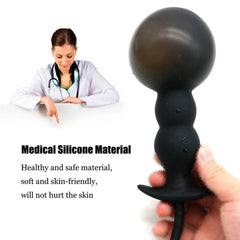 BDSM Inflatable Anal Plug – Butt Plug and Anal Dilator for G-Spot & Prostate Stimulation - Passion Pulse Adult