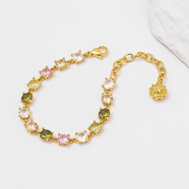 Colorful Zircon Bracelet - Passion Pulse Adult