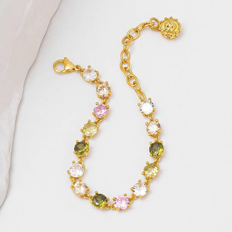 Colorful Zircon Bracelet - Passion Pulse Adult