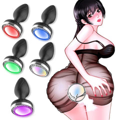 LumiVibe - Vibrating Light-Up Remote Control Plug - Passion Pulse Adult