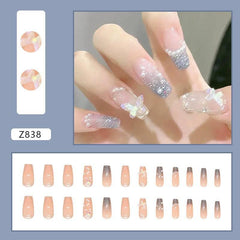 Pearl Butterfly Wearable Nails - Passion Pulse Adult