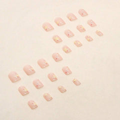 Sweet and Transparent Polka Dot Star Nail Art - Passion Pulse Adult