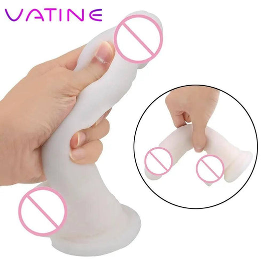 VATINE Super Soft Realistic Dildo - Lifelike Adult Toy for Women - Passion Pulse Adult