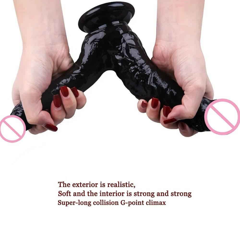 7.87 Inch Realistic Dildos Soft Double Ended Penis Anal Plug orgasm Female masturbator Adult Sex Erotic Toys Women Lesbian - Passion Pulse Adult