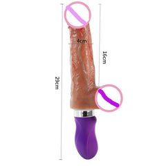 Automatic Telescopic Squirting Dildo - Passion Pulse Adult
