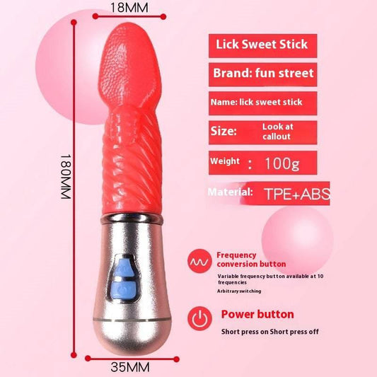 Swinging Tongue Licking Clitoral Vibrator - Passion Pulse Adult