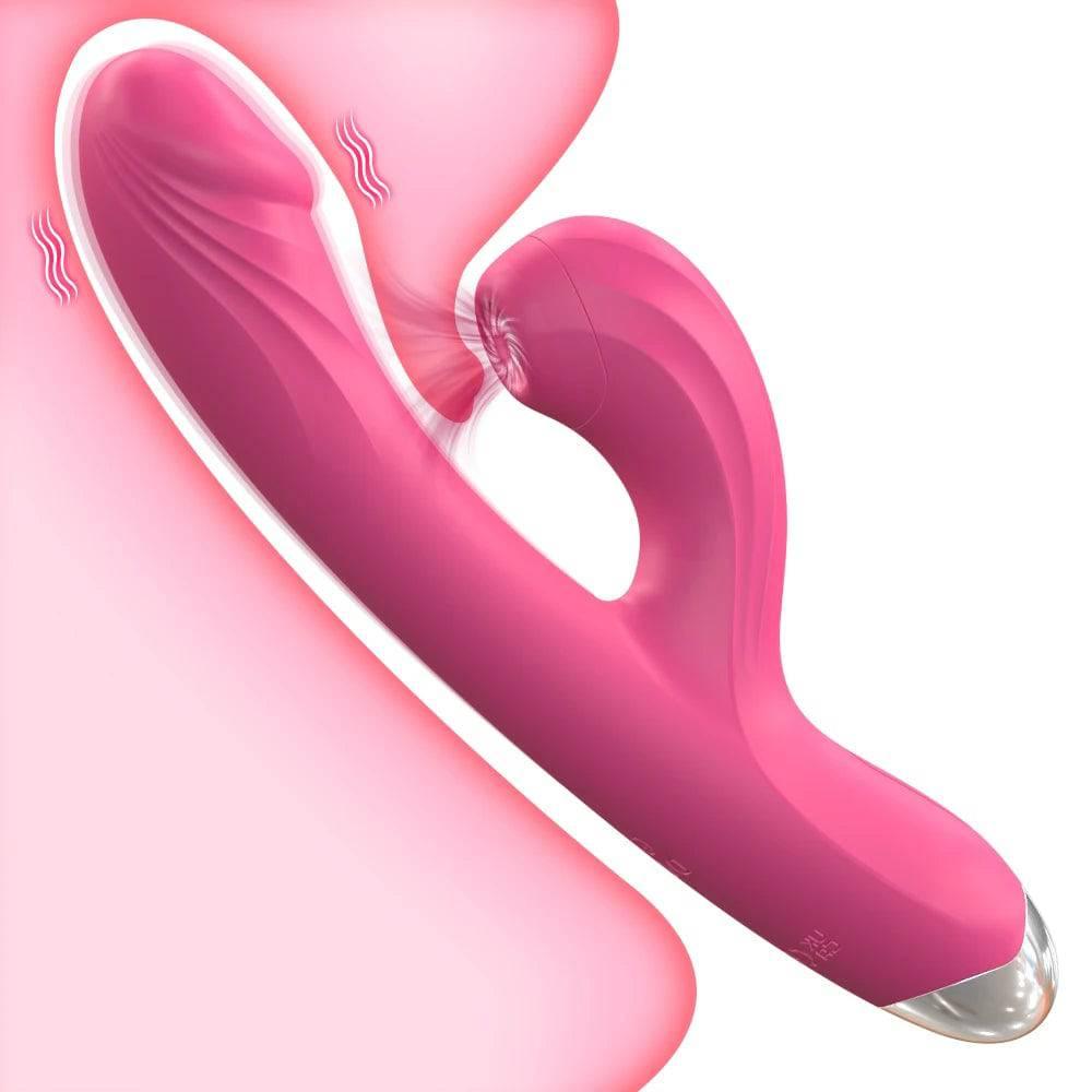 Rabbit Sucker G-Spot Vibrator – 20 Modes, Clit & Vagina Stimulator - Passion Pulse Adult