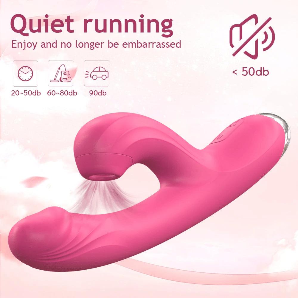 Rabbit Sucker G-Spot Vibrator – 20 Modes, Clit & Vagina Stimulator - Passion Pulse Adult