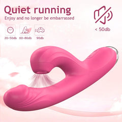 Rabbit Sucker G-Spot Vibrator – 20 Modes, Clit & Vagina Stimulator - Passion Pulse Adult