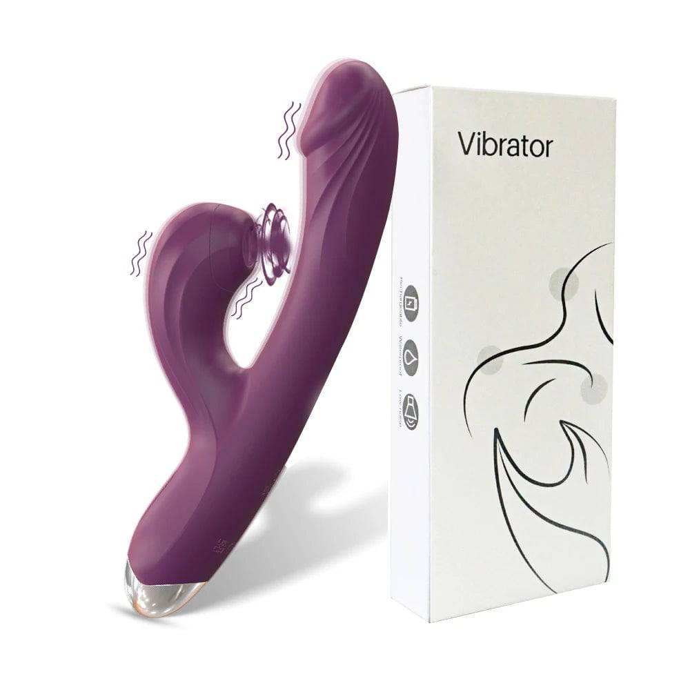 Rabbit Sucker G-Spot Vibrator – 20 Modes, Clit & Vagina Stimulator - Passion Pulse Adult