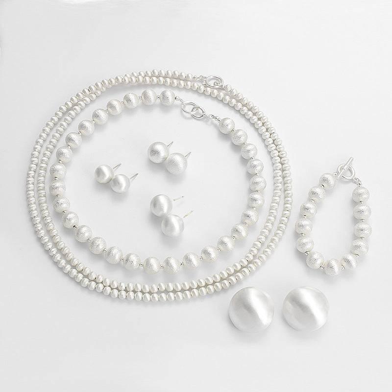 Heavywork Brushed Round Ball Necklace - Passion Pulse Adult