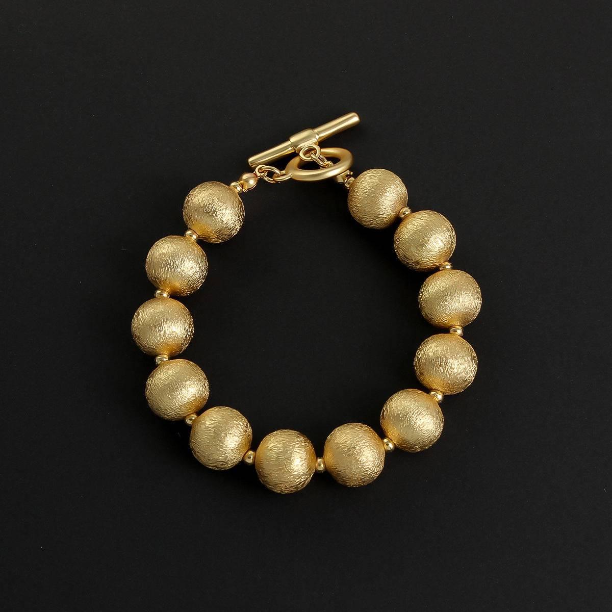 Heavywork Brushed Round Ball Necklace - Passion Pulse Adult