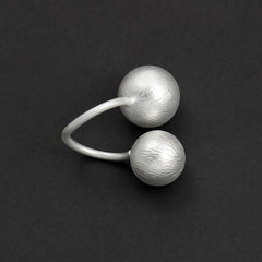 Heavywork Brushed Round Ball Necklace - Passion Pulse Adult