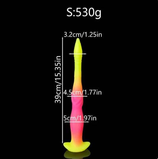 Luminous Monster Horse Dildo – Large Anal Plug for Women - Passion Pulse Adult