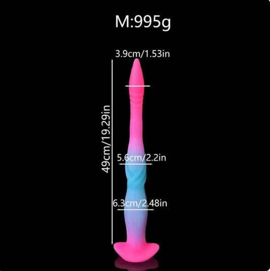 Luminous Monster Horse Dildo – Large Anal Plug for Women - Passion Pulse Adult