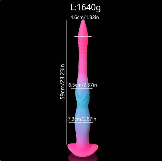 Luminous Monster Horse Dildo – Large Anal Plug for Women - Passion Pulse Adult