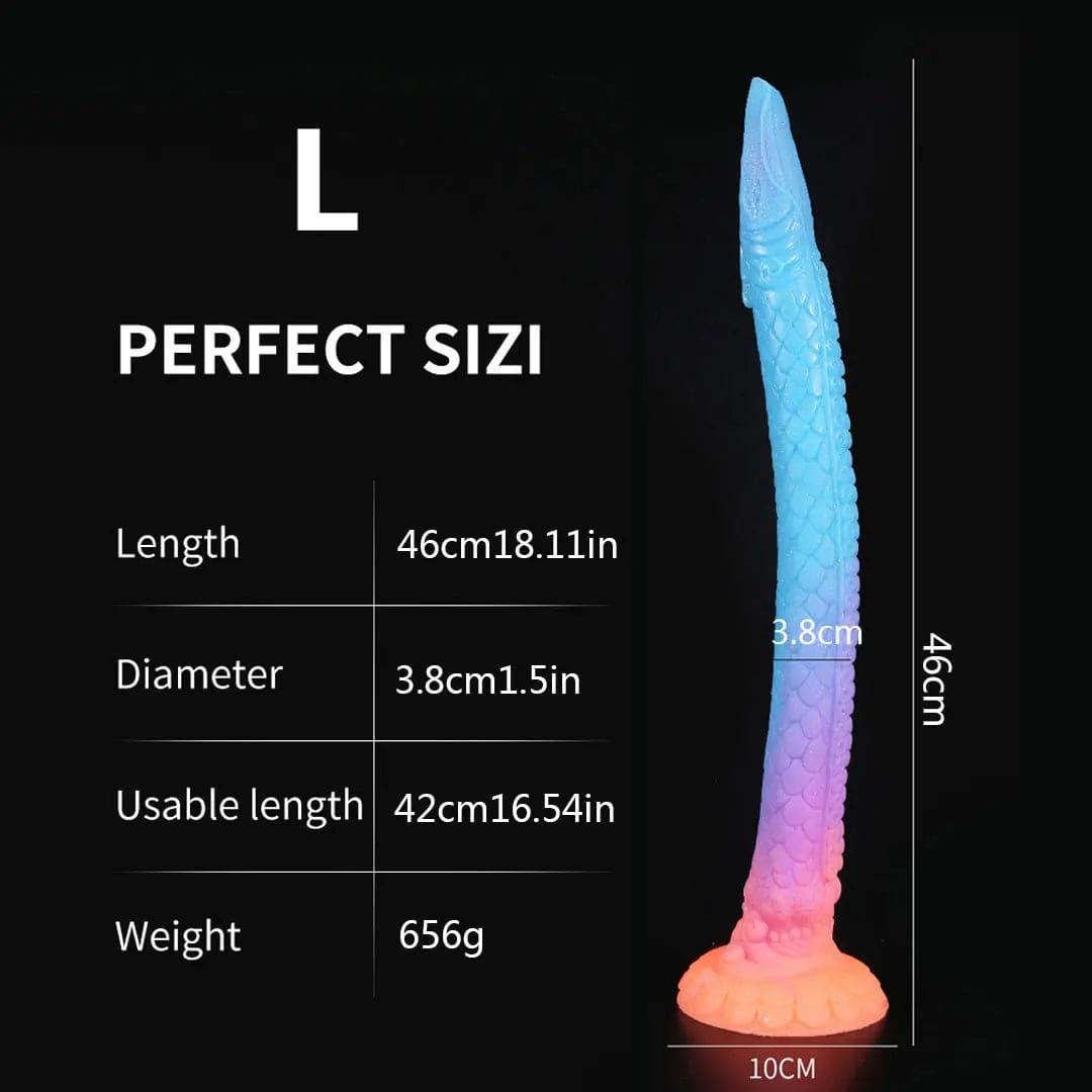 Luminous Monster Horse Dildo – Large Anal Plug for Women - Passion Pulse Adult