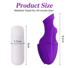 Finger Vibrator for G-Spot, Clitoral, & Vaginal Stimulation | Orgasm Massager & Masturbator | Erotic Finger Sleeve Sex Toys for Women & Men - Passion Pulse Adult