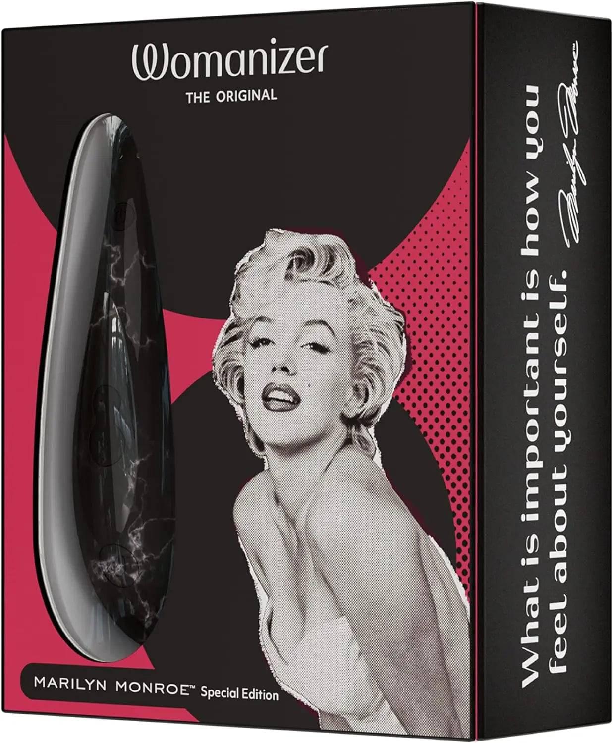 Womanizer x Marilyn Monroe Special Edition Pleasure Air Sex Toys, Clitoral Sucking Vibrators, Clitoral Stimulators for Women - Passion Pulse Adult