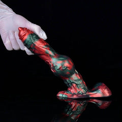 LICKER Dog Knot & Tentacle Fantasy Dildo - G-Spot & Anal Pleasure - Passion Pulse Adult