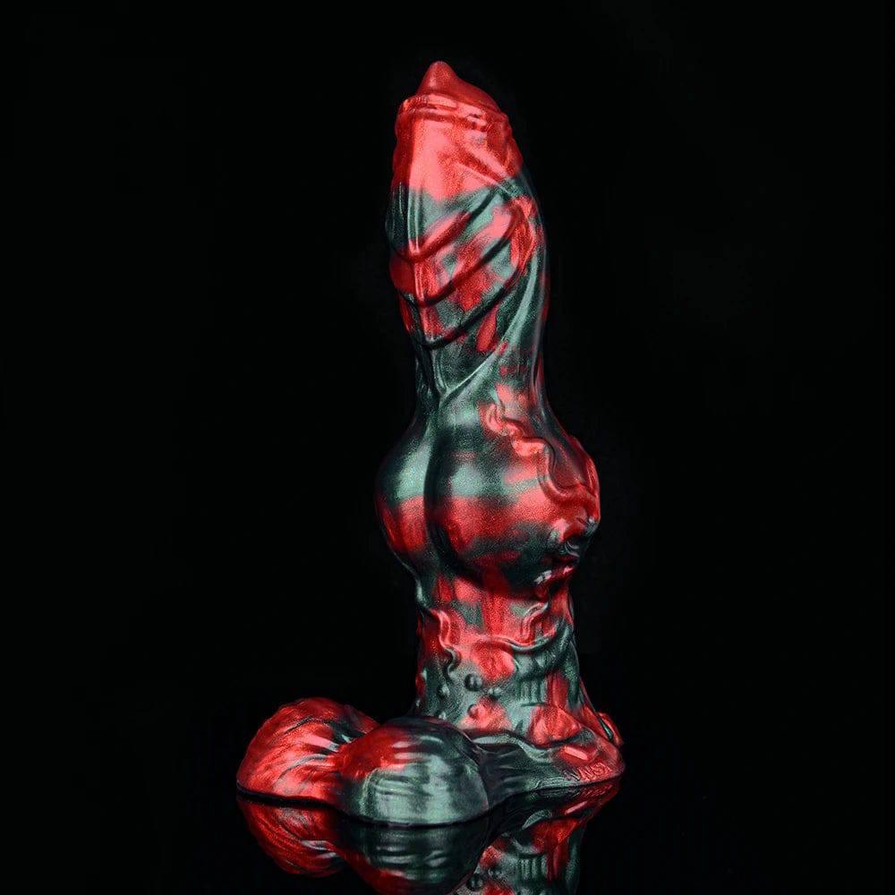 LICKER Dog Knot & Tentacle Fantasy Dildo - G-Spot & Anal Pleasure - Passion Pulse Adult