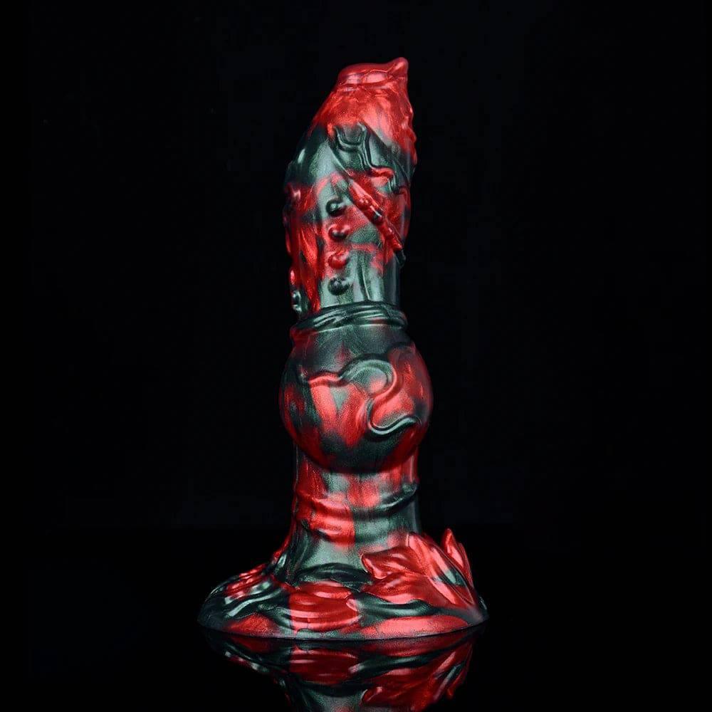 LICKER Dog Knot & Tentacle Fantasy Dildo - G-Spot & Anal Pleasure - Passion Pulse Adult