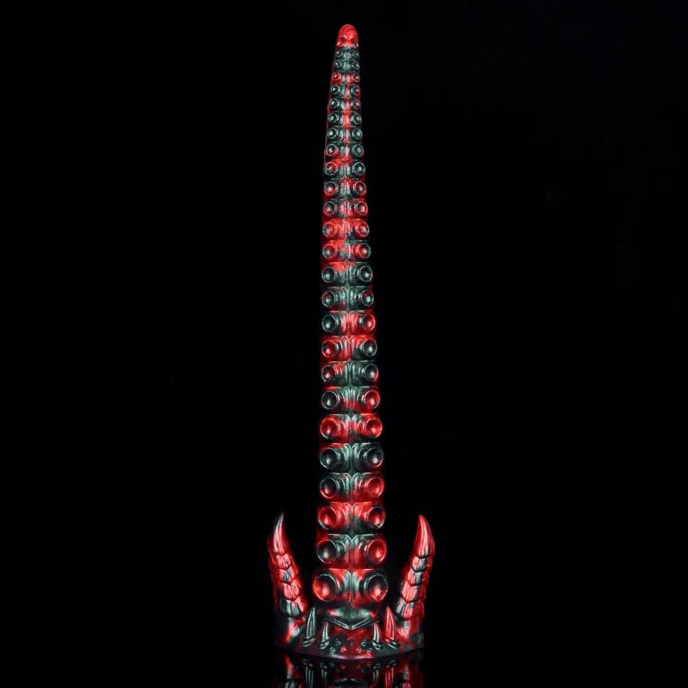 LICKER Dog Knot & Tentacle Fantasy Dildo - G-Spot & Anal Pleasure - Passion Pulse Adult