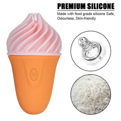 Ice Cream-Shaped Vibrator - Passion Pulse Adult