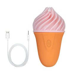 Ice Cream-Shaped Vibrator - Passion Pulse Adult