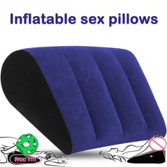 Inflatable Assist Sex Pillow: BDSM Sofa, Multifunctional Sex Furniture for Couples - Travel-Friendly Couple Supplies - Passion Pulse Adult