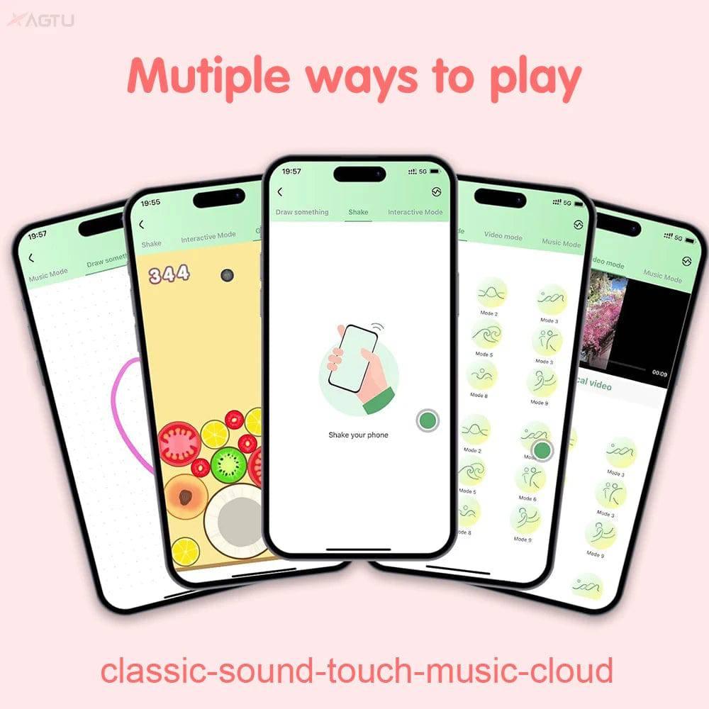 LoveBeat - Bluetooth APP-Controlled Bullet Vibrator - Passion Pulse Adult