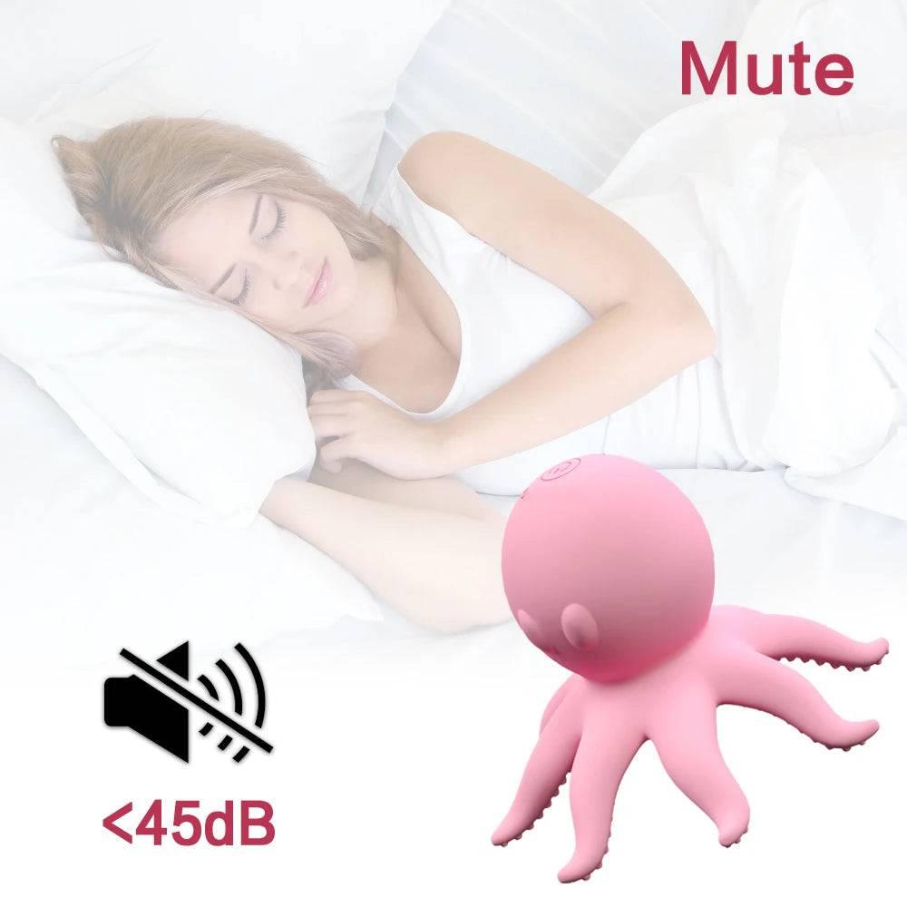 Octopus Clitoral Vibrator – Unique Massager for Women’s Pleasure - Passion Pulse Adult