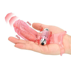 Powerful Finger Vibrator Sleeve | Female Masturbator & G-Spot Massager | Clitoral Stimulator Dildo | Adult Sex Product - Passion Pulse Adult