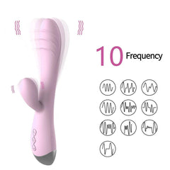 Powerful G-Spot & Clitoral Dildo Vibrator – Vagina Massager for Women - Passion Pulse Adult
