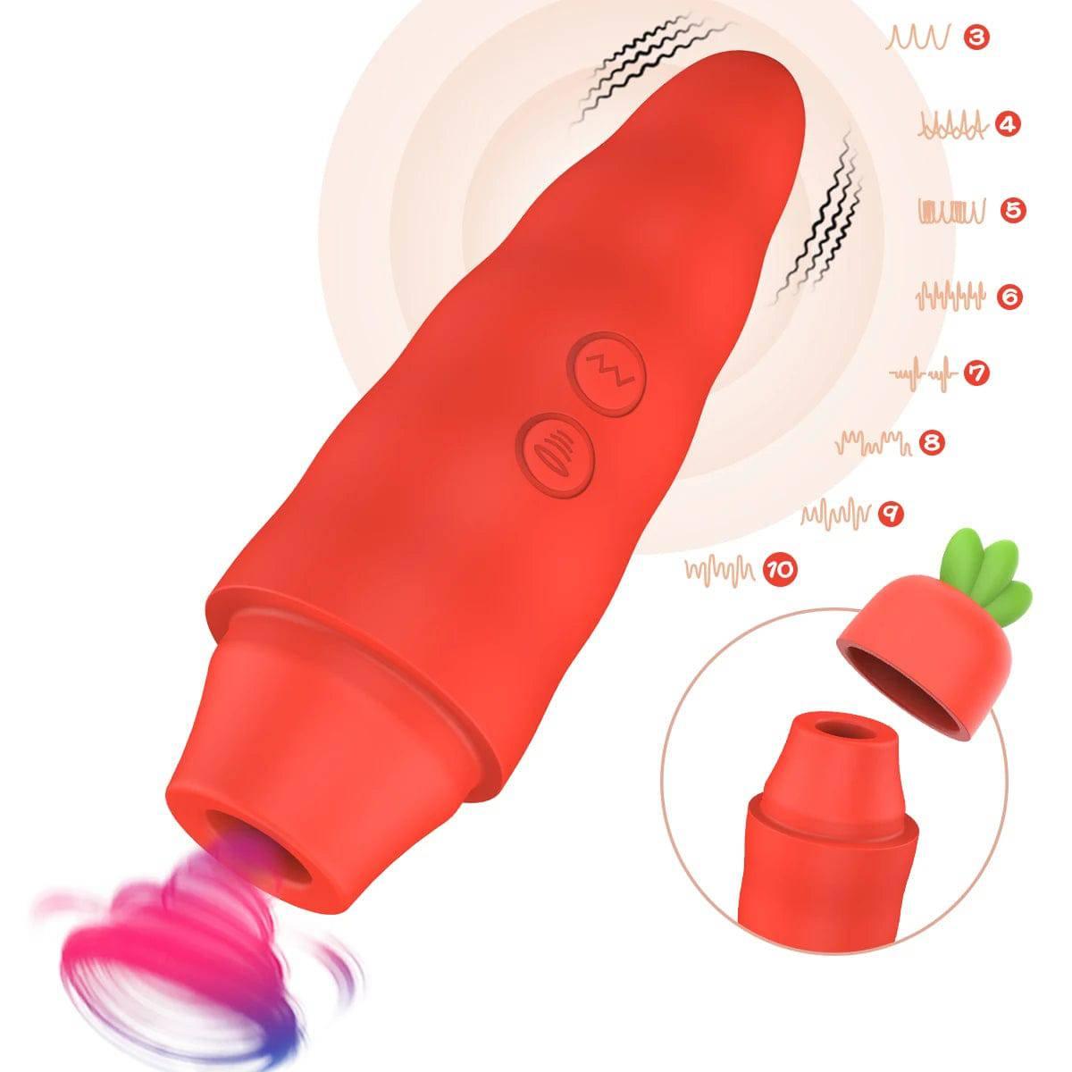 Rabbit Vibrator with Sucking Function - Passion Pulse Adult