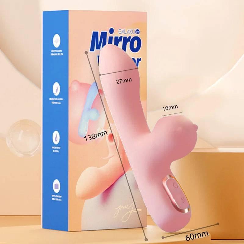 Rabbit Vibrator with Clitoral Sucking Stimulation - Passion Pulse Adult