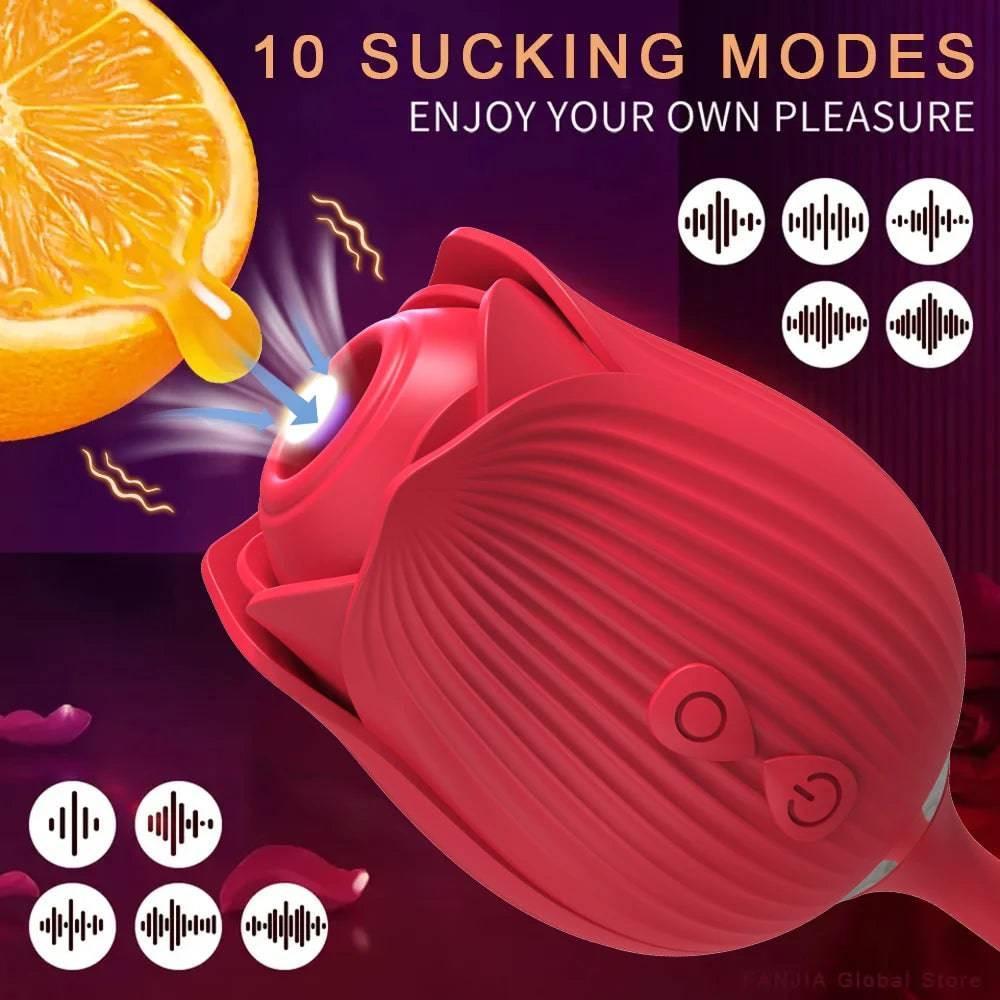 Sucking Vibrator for Women β Vagina Patting & Clit Stimulator - Passion Pulse Adult