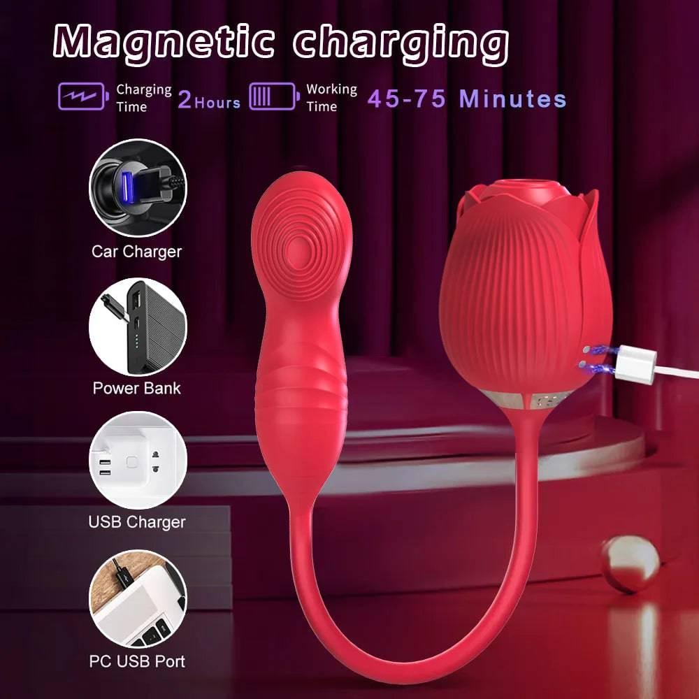 Sucking Vibrator for Women β Vagina Patting & Clit Stimulator - Passion Pulse Adult