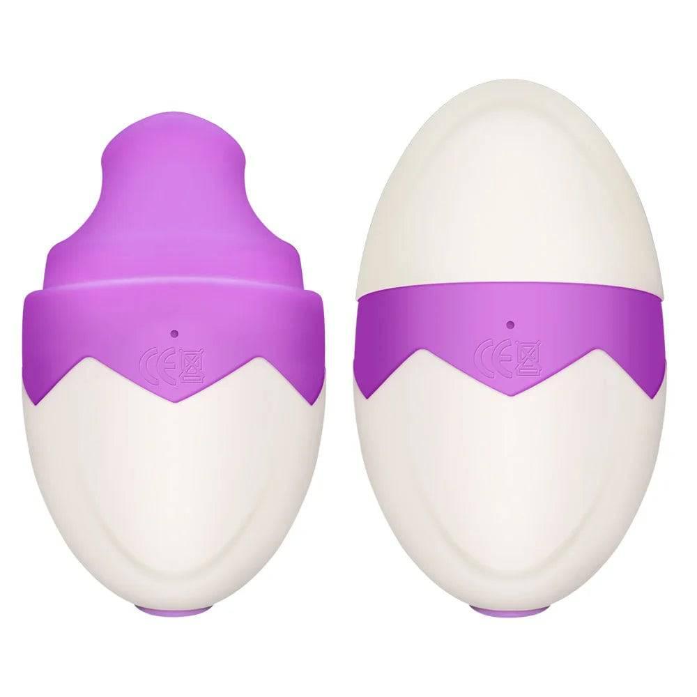 Tongue Licking Vibrator – Oral Egg Massager for G-Spot, Clitoris & Nipple Stimulation - Passion Pulse Adult