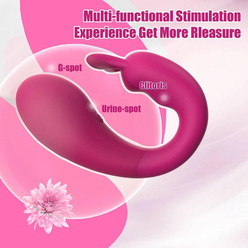 Bluetooth APP Wireless Vibrating G-Spot & Clitoris Stimulator - Passion Pulse Adult