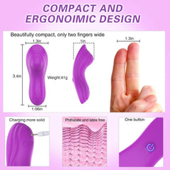 Wireless Bluetooth APP Vibrator - Wearable Clitoris Stimulator - Passion Pulse Adult