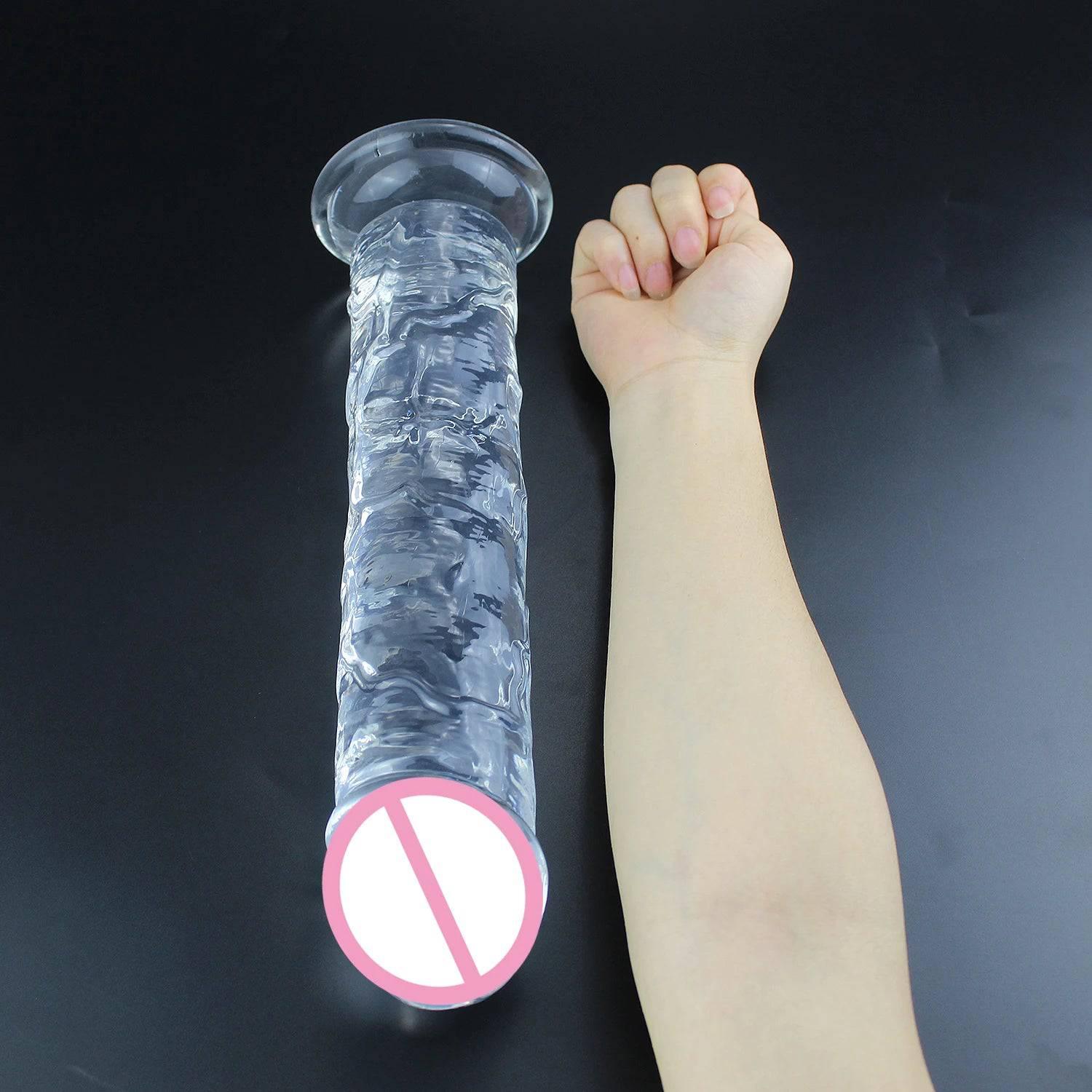 Affordable Realistic Jelly Dildo – 6 Sizes - Passion Pulse Adult