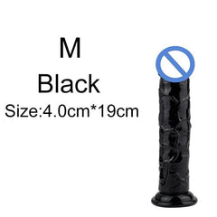 Affordable Realistic Jelly Dildo – 6 Sizes - Passion Pulse Adult